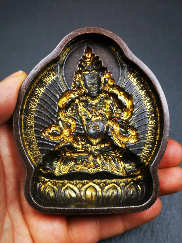 Gandhanra Tibetan Buddha Statue Tsa Tsa Mold,Vajrasatva,Dorje Sempa,Copper Mould For Making Clay Buddha Statue,Tsha Tsha