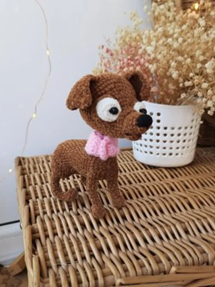 Pocket toy terrier miniature toy. Replica dog sculpture.Gift for dog lover