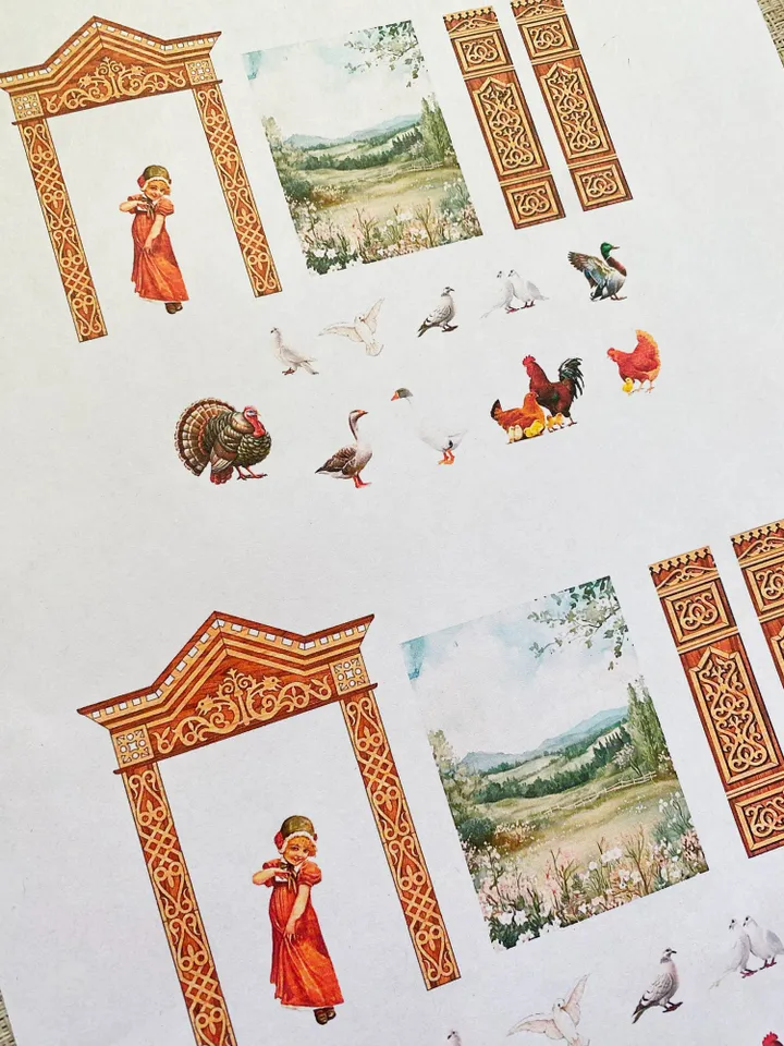 Tutorial. Tutorial. Puppet theater. 1:12. Two print sizes. Instructions for self-assembly.