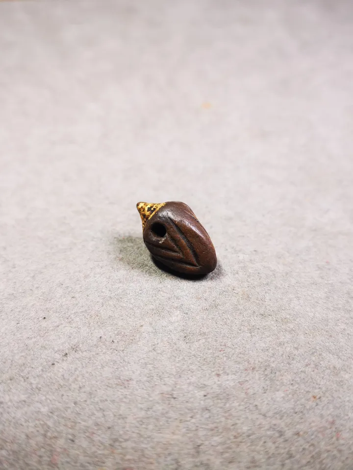 Gandhanra Old Tibetan Niang La Tsa Tsa Statue,Stupa Amulet,Pagoda Pendant,50 Years Old
