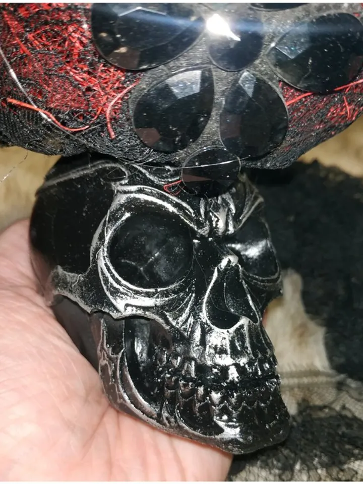Infernal Boutonniere - Halloween Accessory - Scary gift - Gothic gift - skull 99