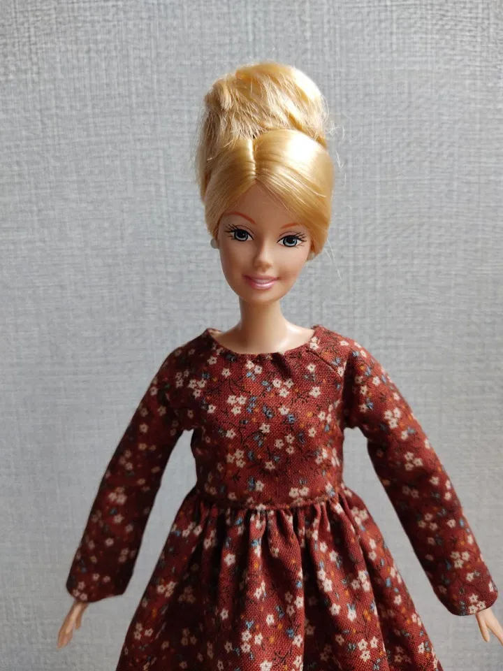 PDF sewing pattern for Barbie MTM dolls.