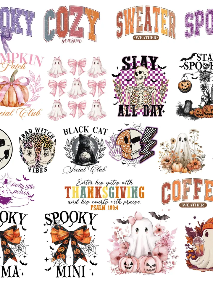 130+ Retro Halloween Bundle PNG, Halloween Bundle, Halloween Png, Spooky Season Png, Fall Png, Retro Halloween Png, Halloween Png Designs