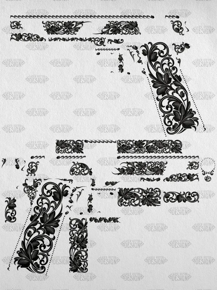 VECTOR DESIGN Kimber custom ll Scrollwork