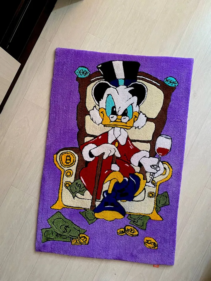 Scrooge McDuck Tufted Carpet