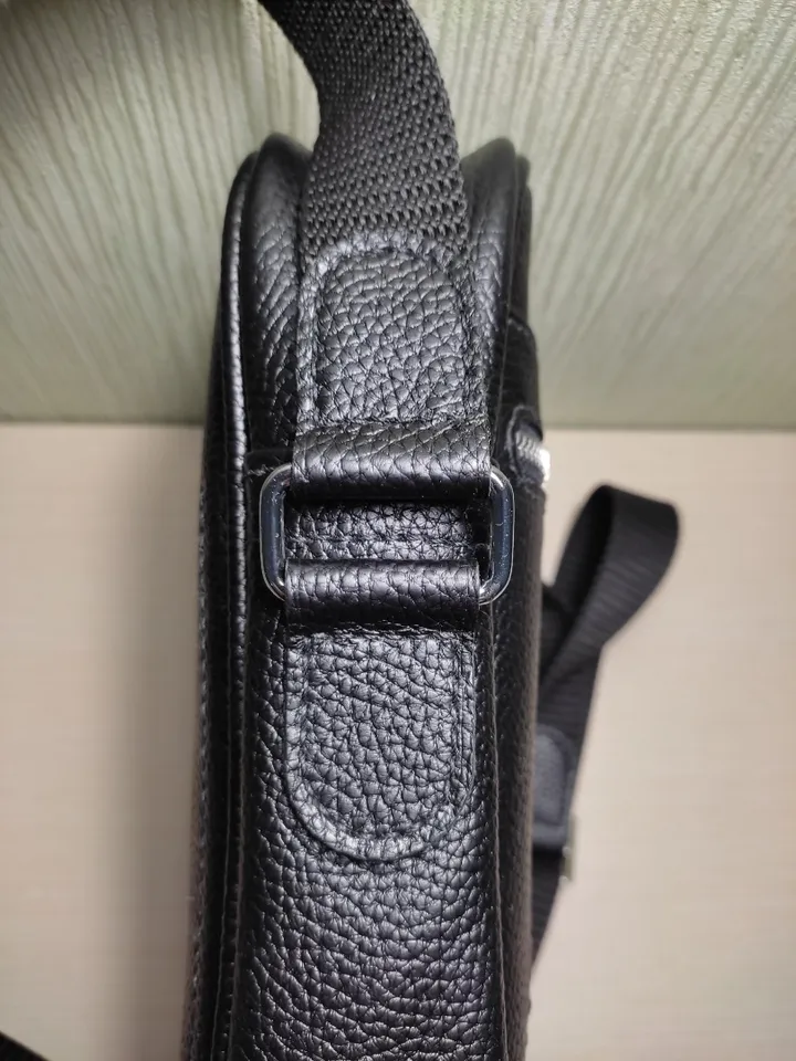 PDF Pattern for a men's crossbody bag. Download PDF. Men's bag leather pattern. Classic men's leather bag - pattern. Punch pitch 4 mm.