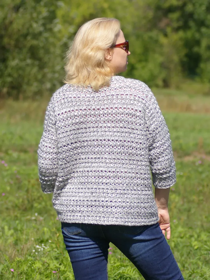 Oversized Cosy Women's Sweater Lea Crochet Pattern