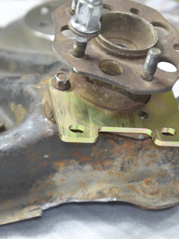 Bracket plate for install rear disk brake set for Honda Cr-V Rd1