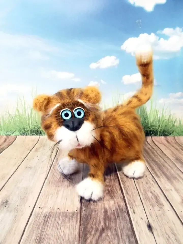 Amigurumi Tiger Crochet plush toys Stuffed animals toys