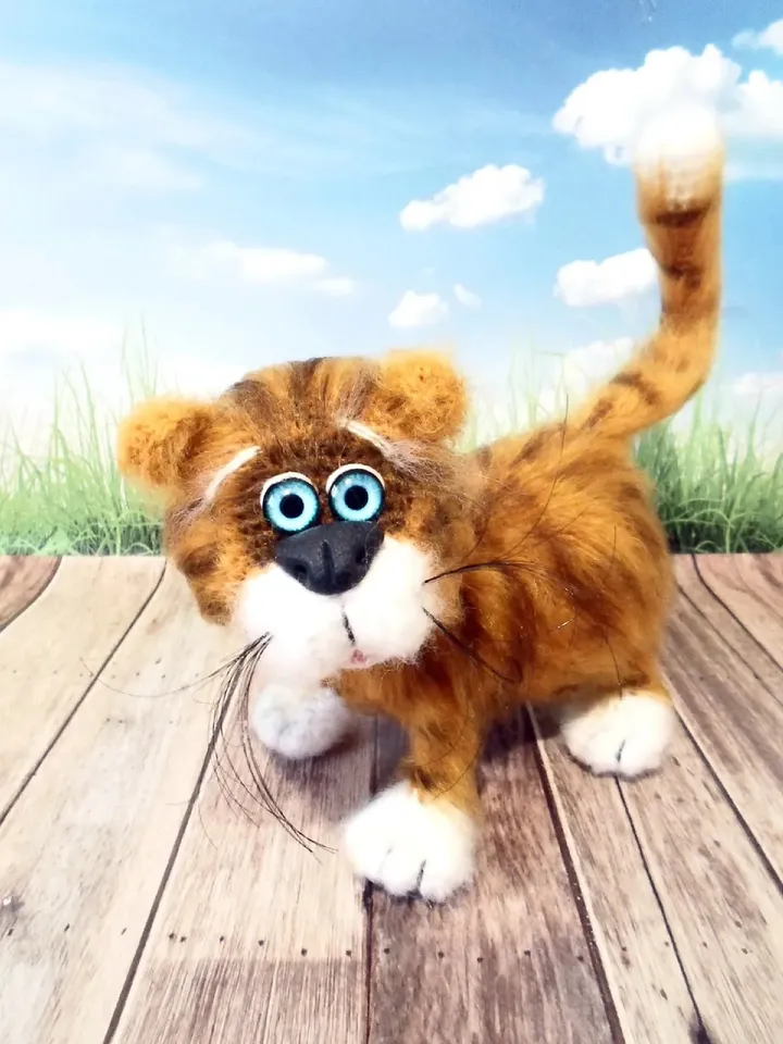 Amigurumi Tiger Crochet plush toys Stuffed animals toys