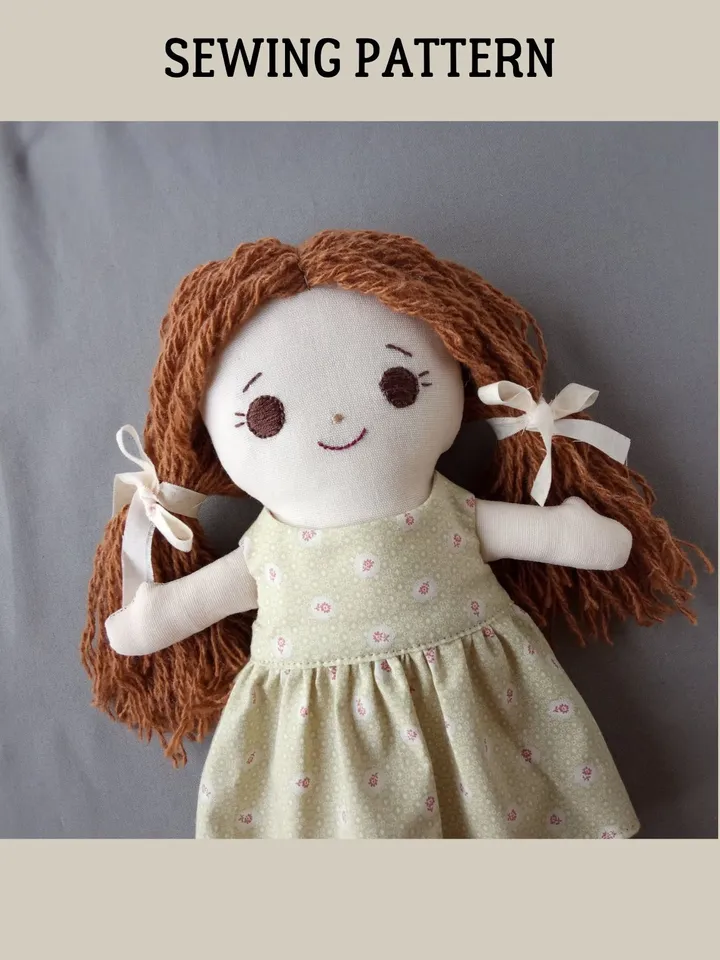 Rag Doll Sewing Pattern