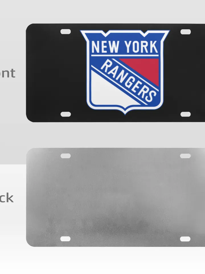 New York License Plate
