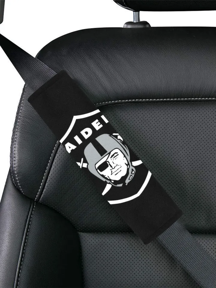 Raiders Car Seat Belt Cover