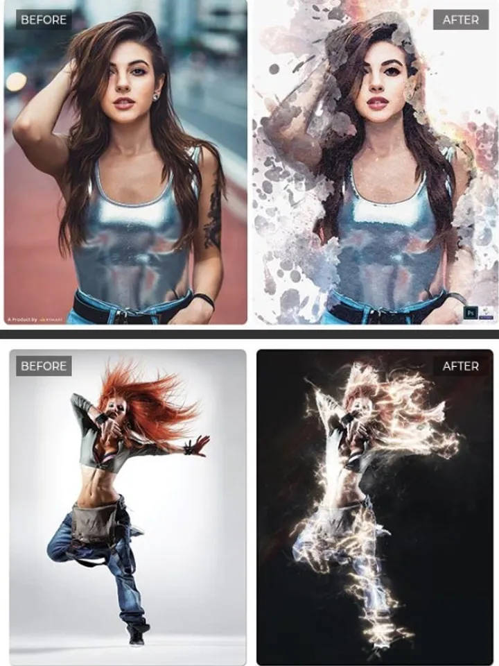 Supreme Fantasy Photoshop Actions Bundle 19 In 1