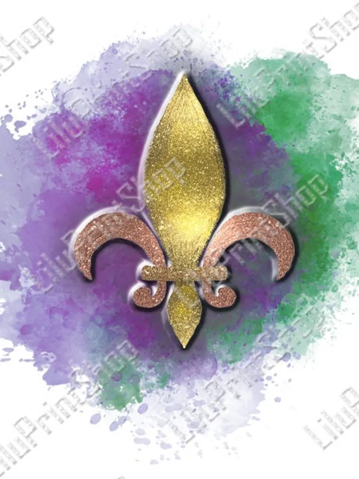 Mardi gras png, Carnival sublimation design for shirt, Louisiana clipart digital. Instant download
