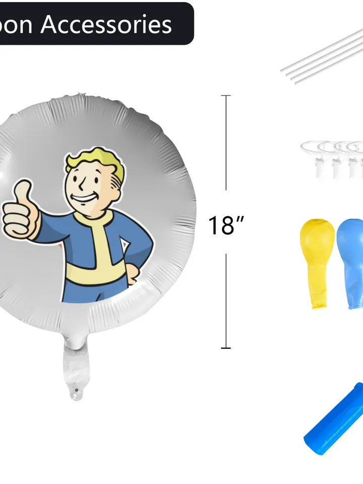 Fallout Foil Balloon