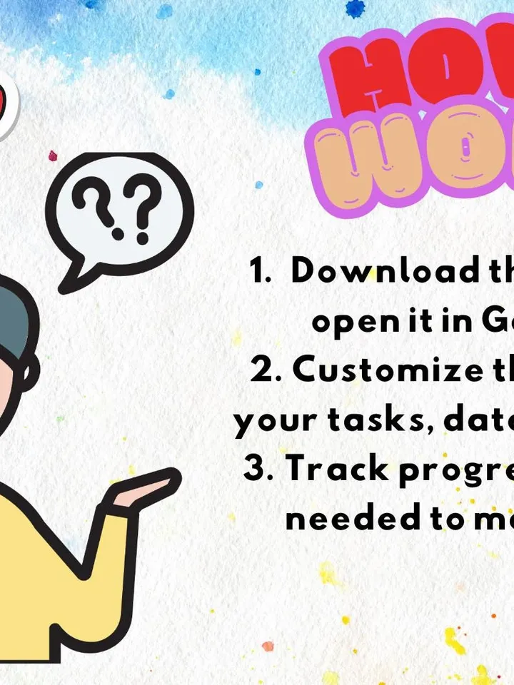 Timeline Template | Editable Google Sheets, Digital Download, Easy-to-Use Planner for Project Managers, Event Planners & Freelancers