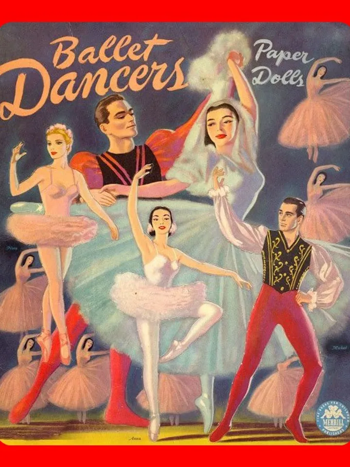 Paper Doll Ballet Digital Download PDF