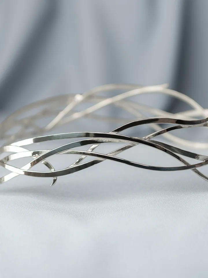 Galadriel crown - LOTR elven tiara - branches and leaves diadem - for elves and fairies