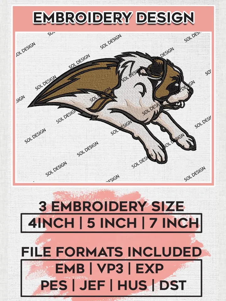 Siena Saints Embroidery Designs, NCAA Logo Machine Embroidery Files, NCAA Siena Saints Logo, NCAA Embroidery Designs, Machine Embroidery Designs, Digital Download