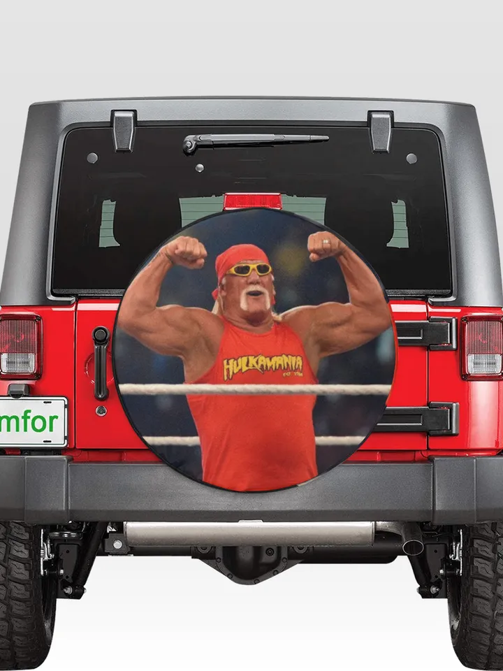 Hulk Hogan Spare Tire Cover