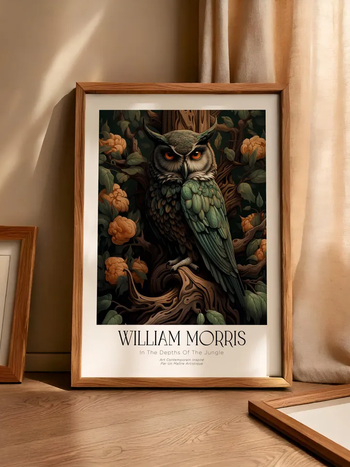 William Morris Wall Art, Vintage Botanical Print, Floral Poster Arts Decor, Digital Download, William Morris Print Digital Download AA5