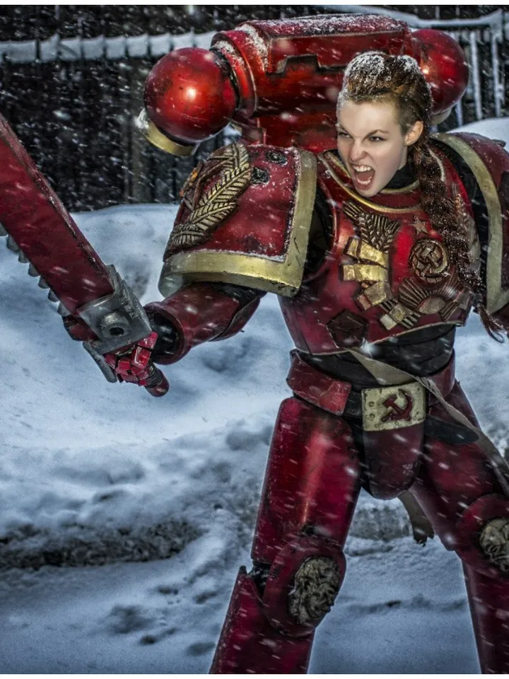 Spacemarine - cosplay - warhammer 40k - inspired - made to order - airsoft - larp