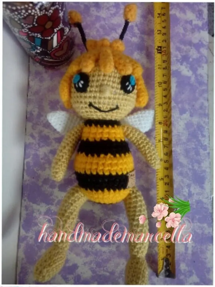 Maya the Bee β Handmade Amigurumi Doll