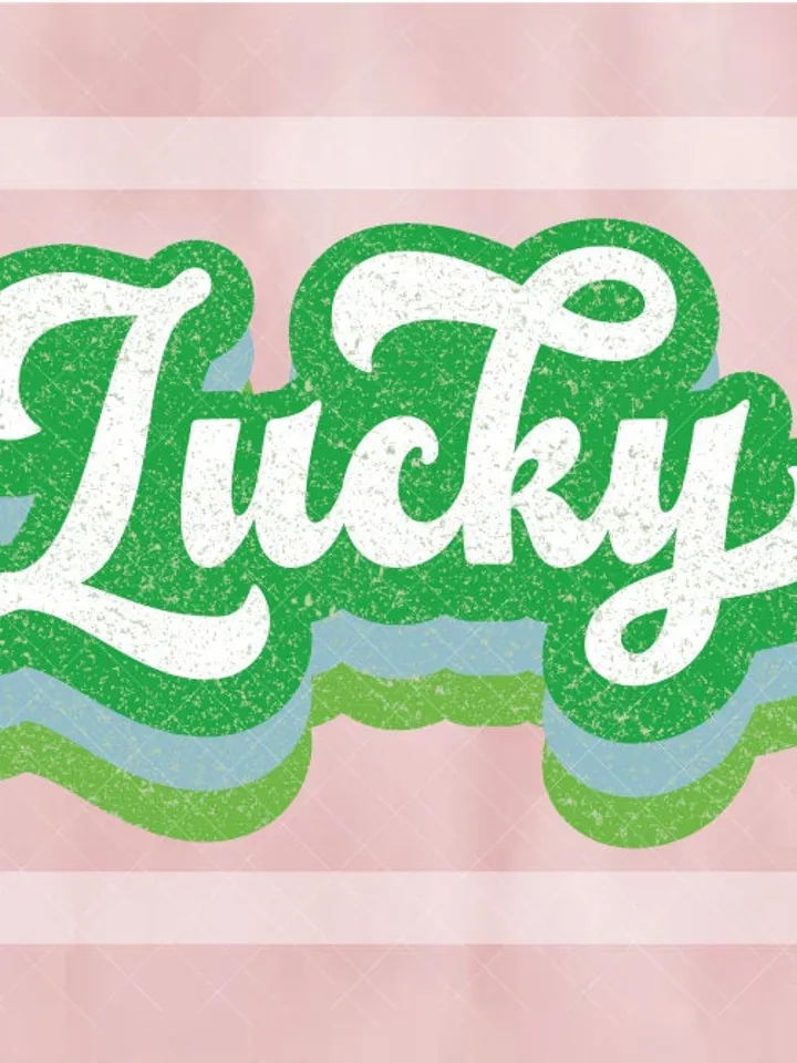 St. Patrick's Day Png, Lucky Png, Retro St. Patty's Day Png, Green Leopard, Retro Png, Lightning Bolt, Sublimation Design, Digital Download