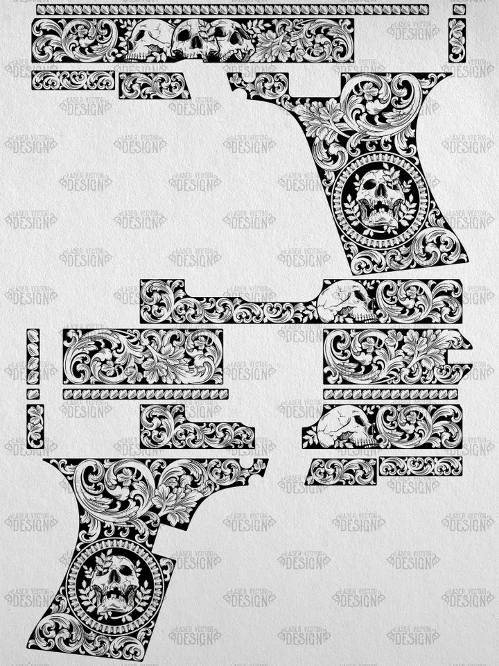 VECTOR DESIGN Glock 30 SF Scrollwork