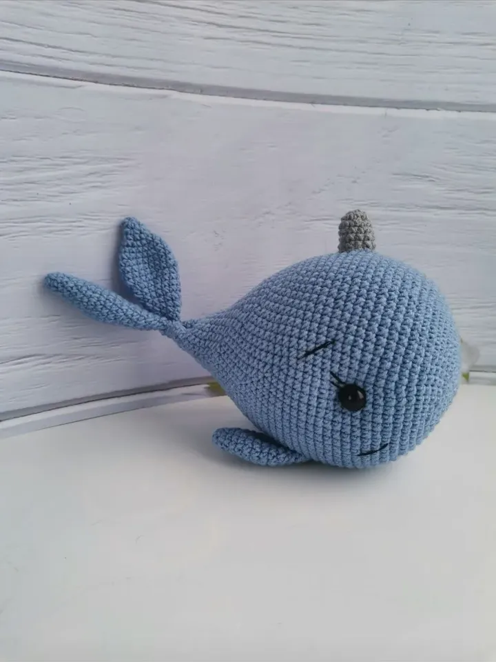Crochet pattern whale
