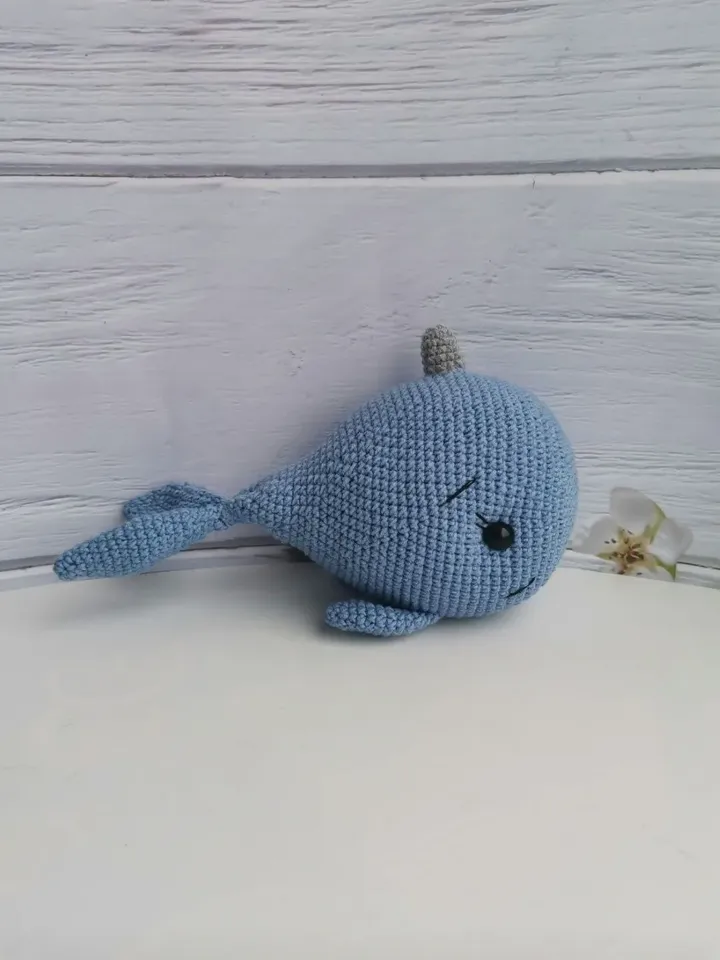 Crochet pattern whale