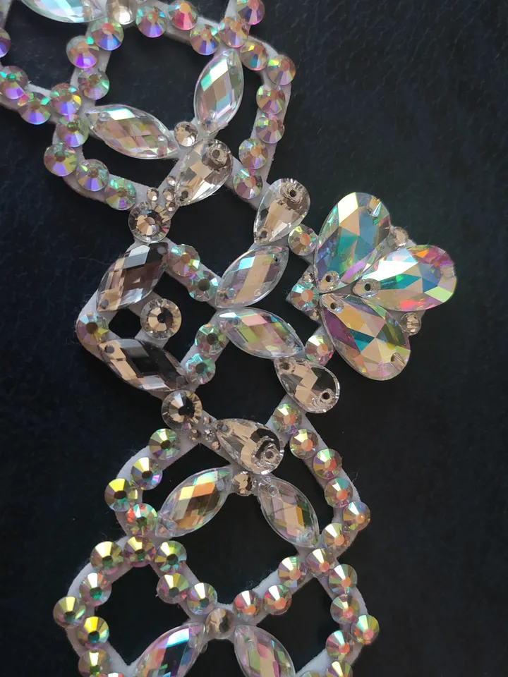 Felt diadem for aesthetic gymnastics