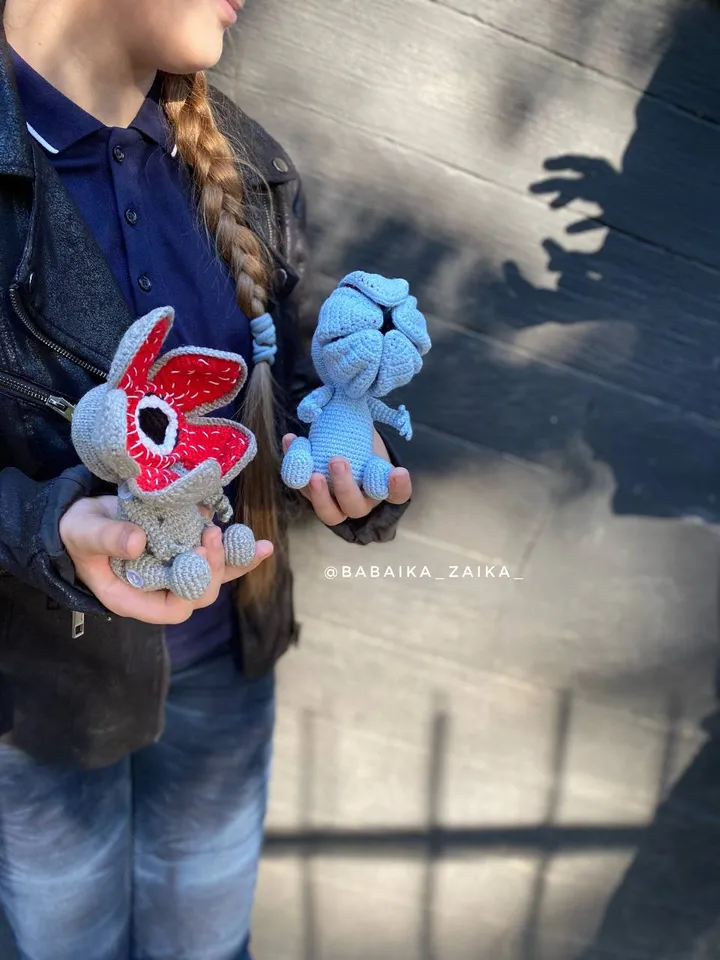 PDF Crochet Demogorgon Pattern, Amigurumi Demogorgon, Crochet Halloween Pattern, Amigurumi Dragon, Stranger Things, Crochet animal