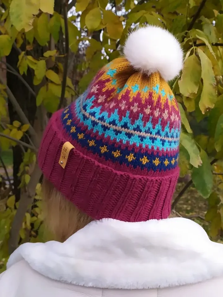 Knitting hat pattern/ Digital download