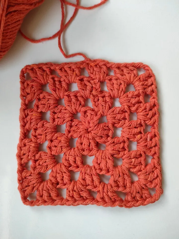 Classic granny square, basic granny square, beginner crochet pattern