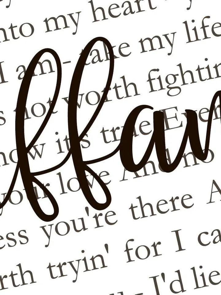 Custom Song Personalized Lyrics Couple Custom Wedding Anniversary Gift Wife Husband Parents Engagement Gift for Friend