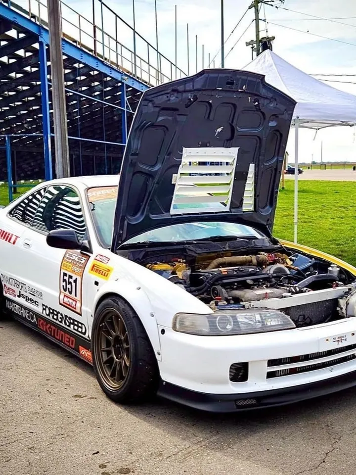 Front Lip Spoon JDM look for Honda Acura Integra 94-01 DC2 Polyurethane Glossy