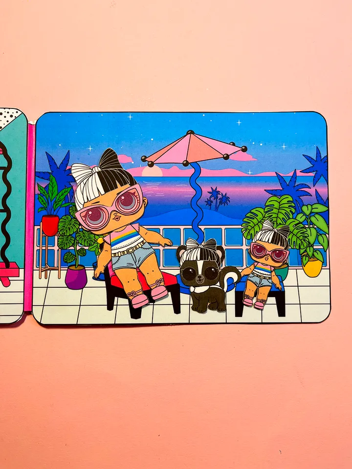 House in album for lol paper dolls