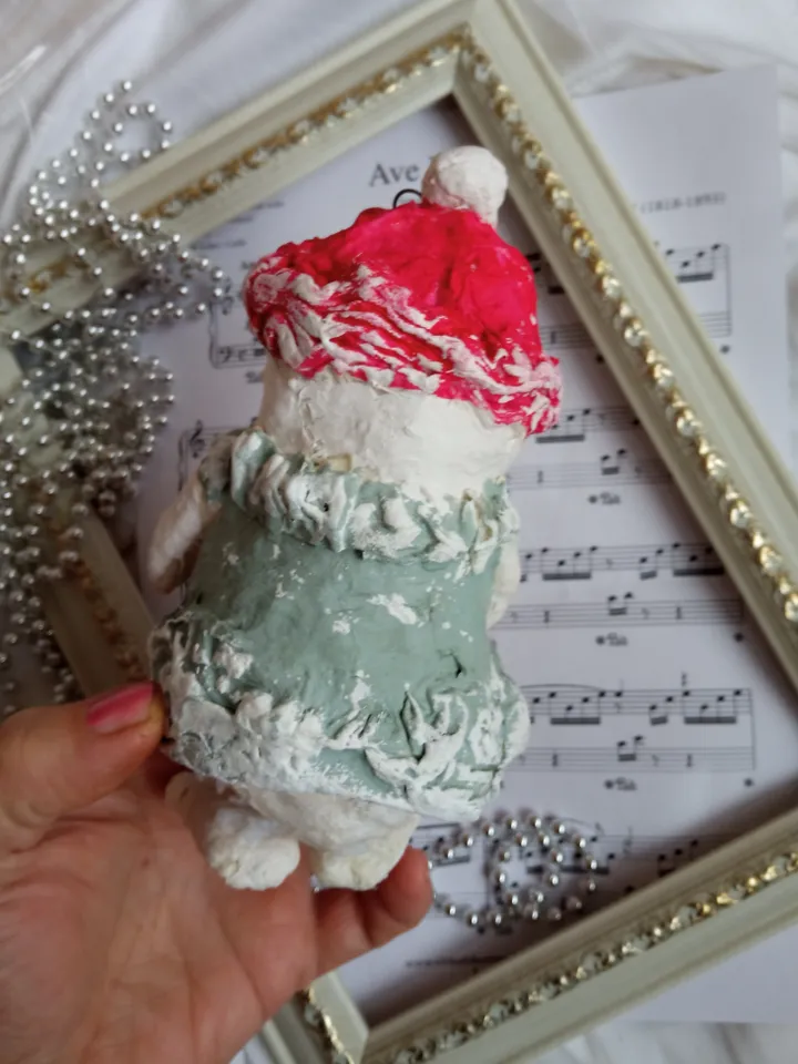 Christmas snowman pendant. Handmade. Snowman crafts.
Xmas home decor indoor
