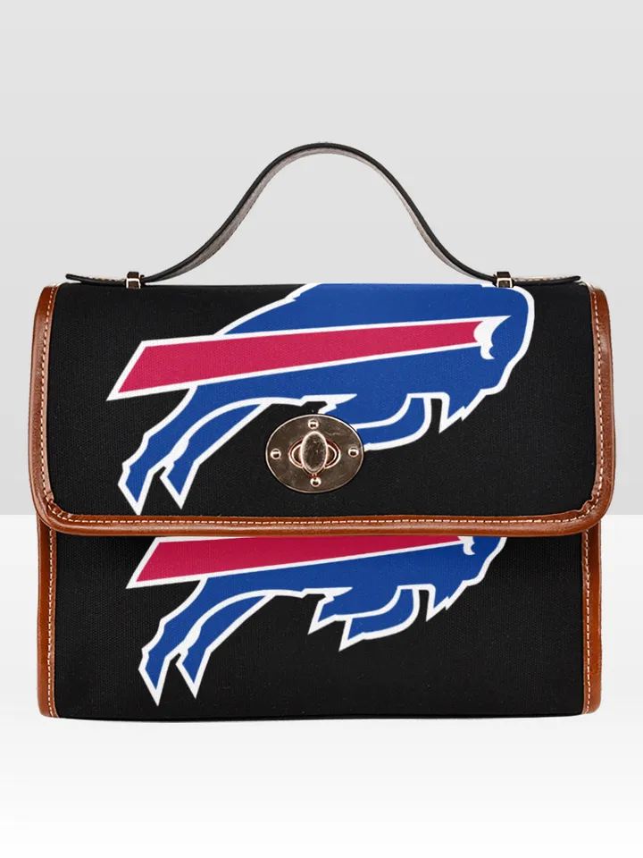 Buffalo Bills Canvas Purse, Crossbody Bag