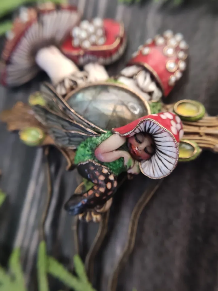 Hairpin Fairy Amanita, Mysterious sleeping fairy