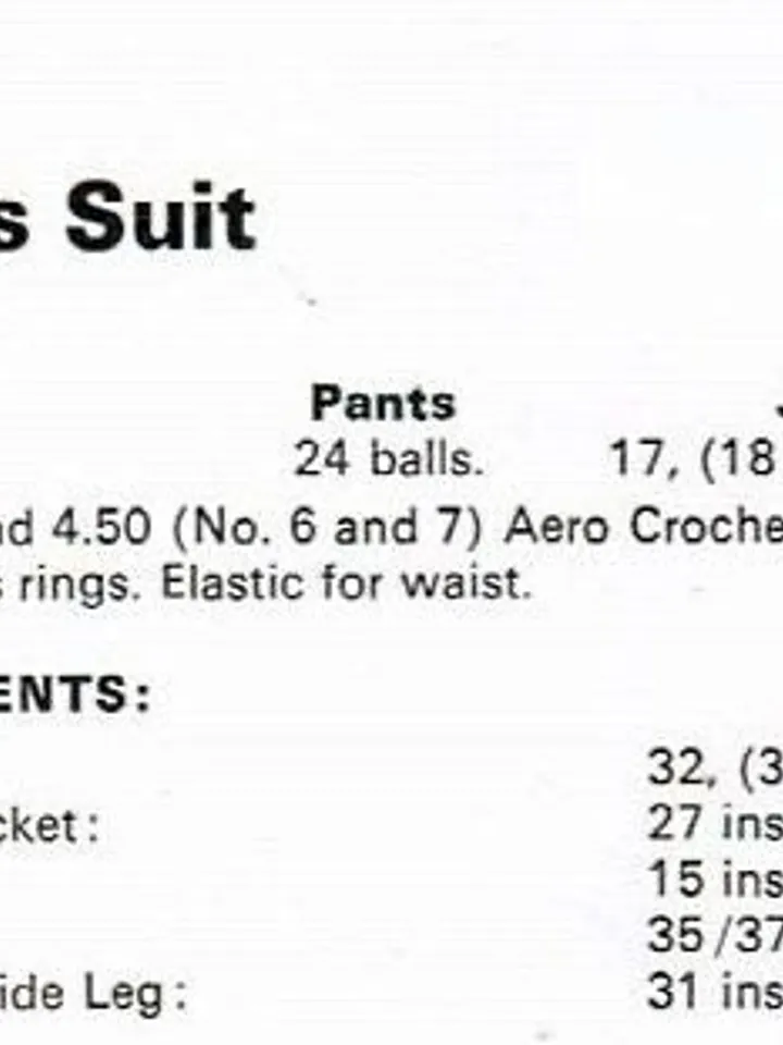 Crochet cardigan, crochet pants, crochet suit pants, crochet pattern