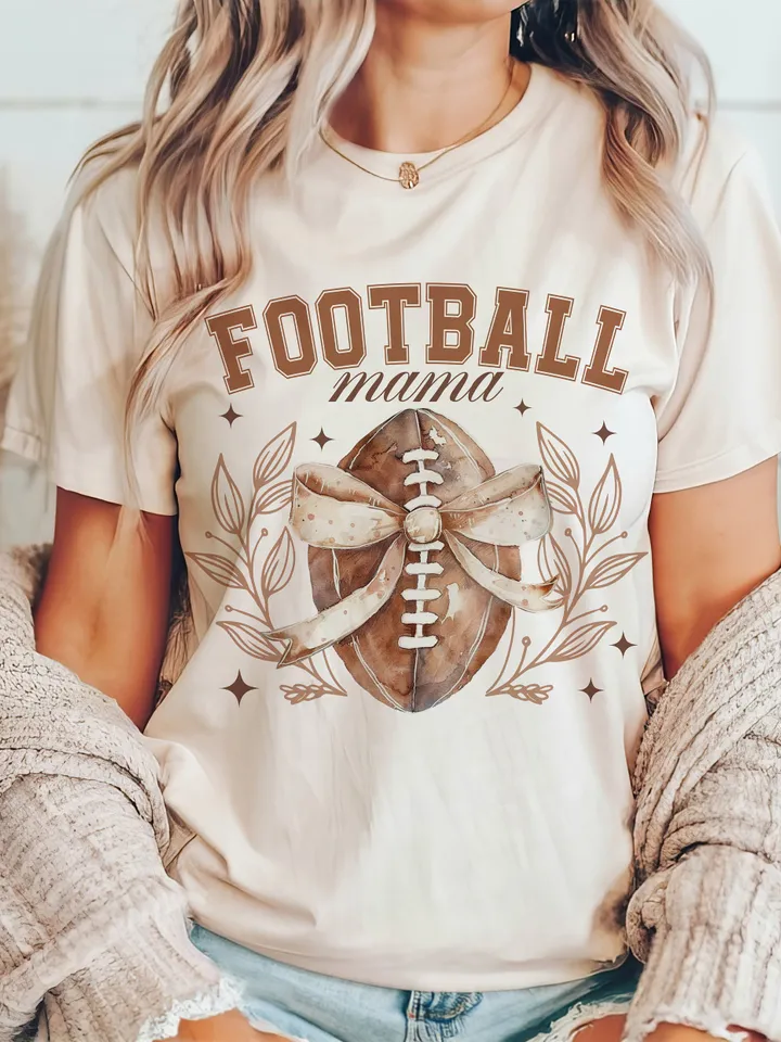 Mama Coquette Football Png, Football Checkered Bow Png, Football Mom, Game Day, Fall Football, Football Season Png, Sports Png, Coquette Png