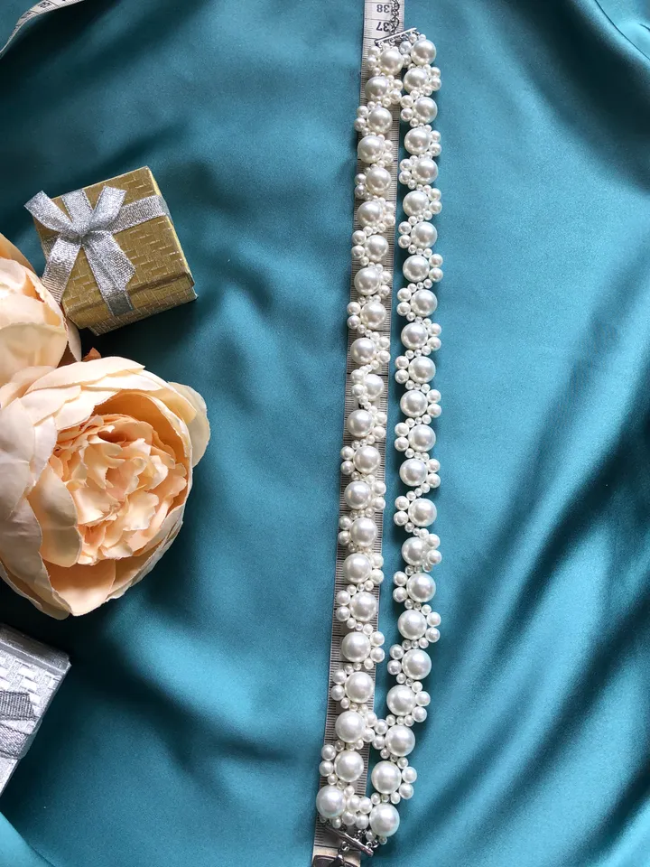 Double Majorca Pearl Necklace