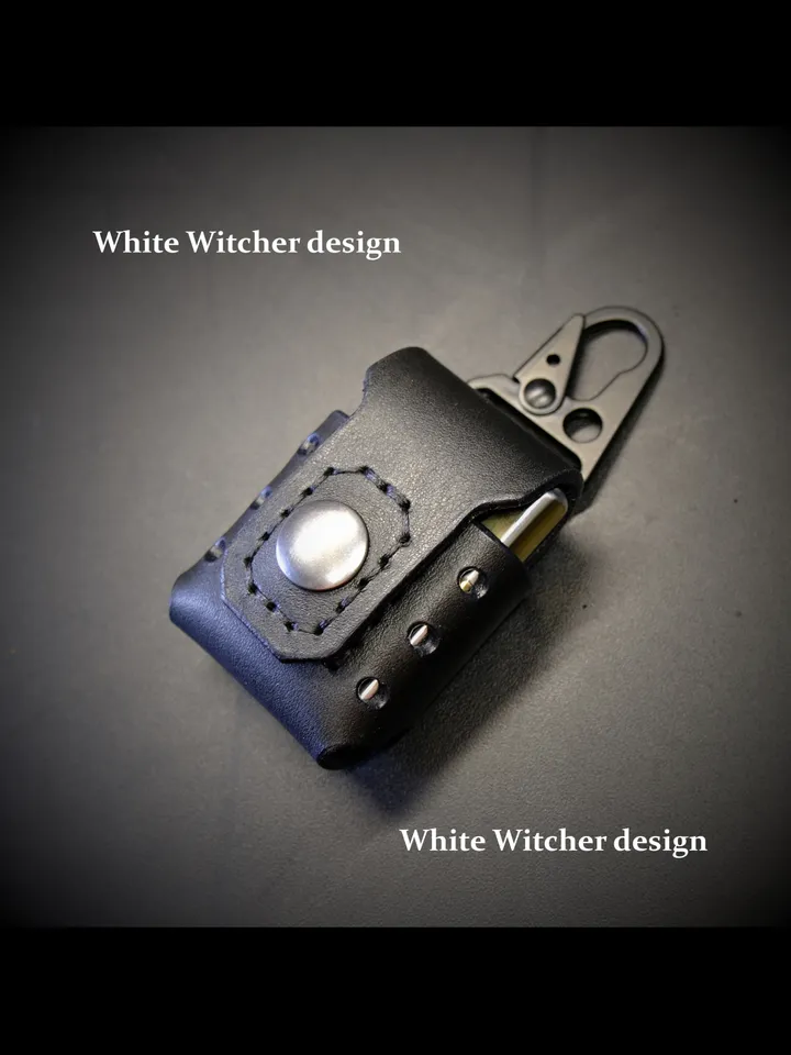 Zippo Pouch - leather pattern PDF. EDC32