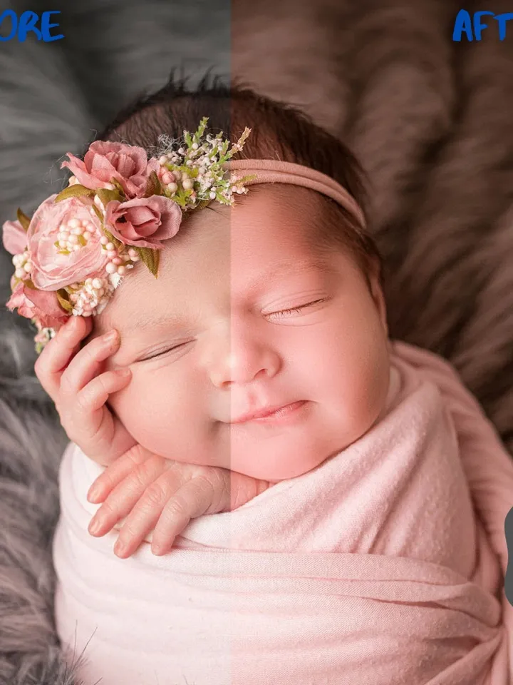110 Newborn Lightroom Presets Exclusive Collection, Newborn Presets, Desktop Presets, Mobile Presets, Baby Preset, DNG, XMP, Lrtemplate