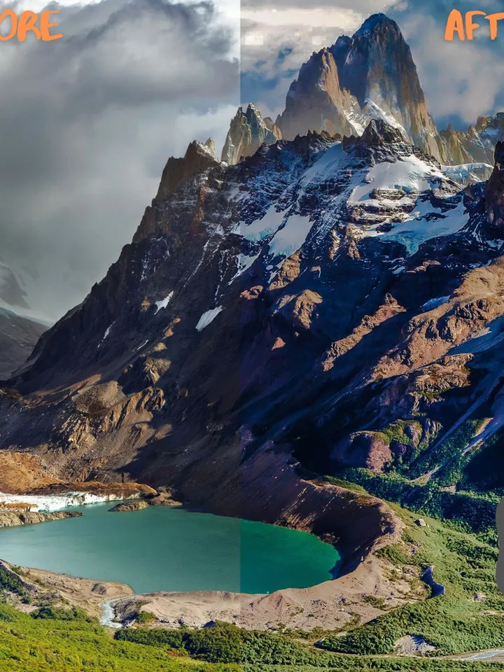 80 Landscape Lightroom Presets Exclusive Collection, Mobile Presets, Nature Presets, Landscape Preset, Desktop Presets, DNG, XMP, Lrtemplate