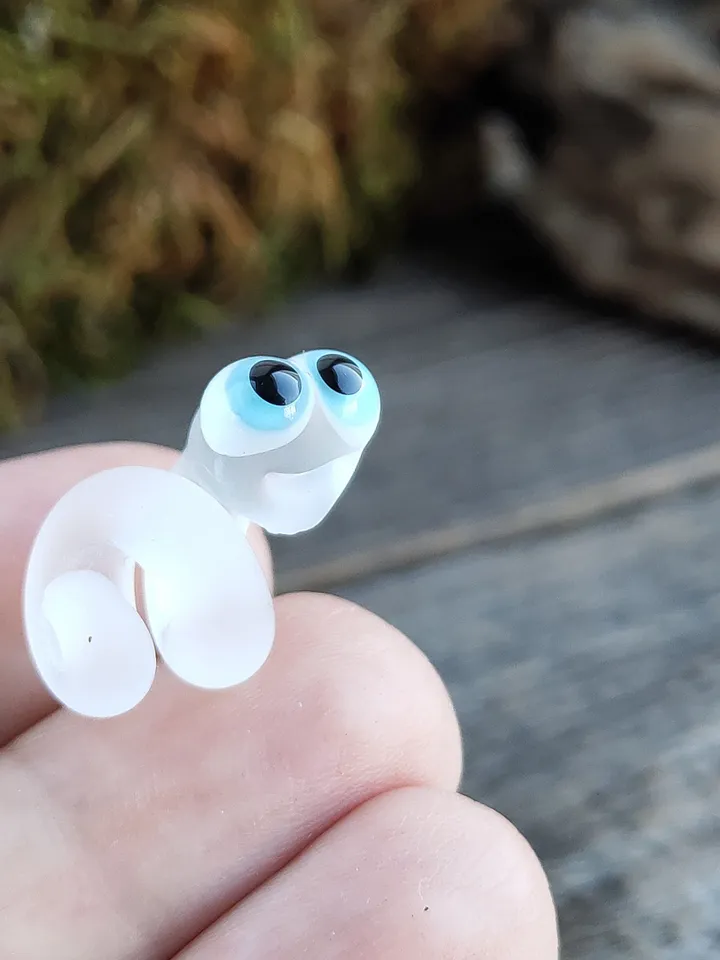 Snake beads Glass snake dread beads Large hole beads European beads European bracelet Snake Charm beads snake lampwork beads big hole bead