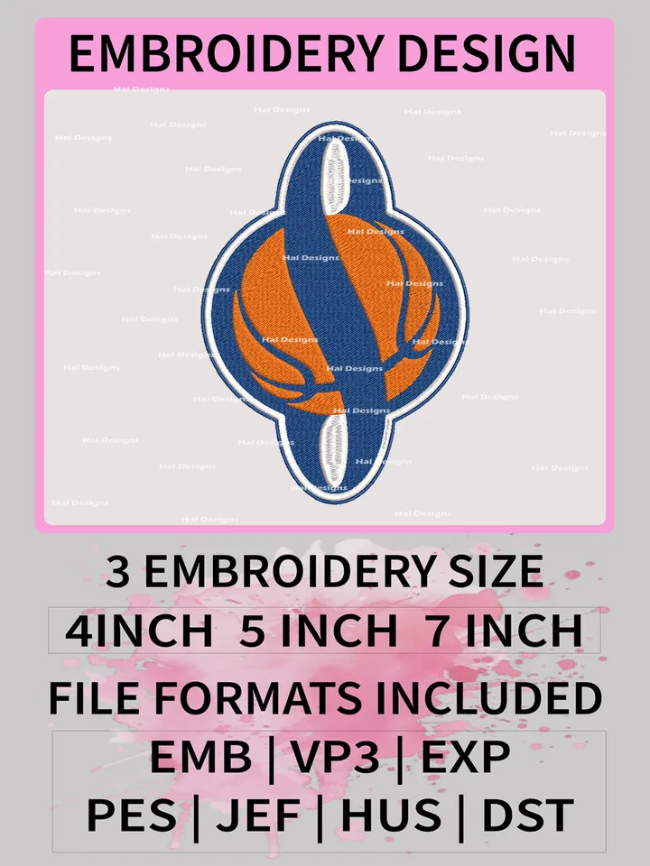 NCAA Syracuse Orange Embroidery File, 3 Sizes, 6 Formats, NCAA Machine Embroidery Design, NCAA Logo, NCAA Teams